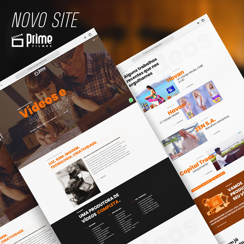 Sites Institucionais - P1 Design - Brusque