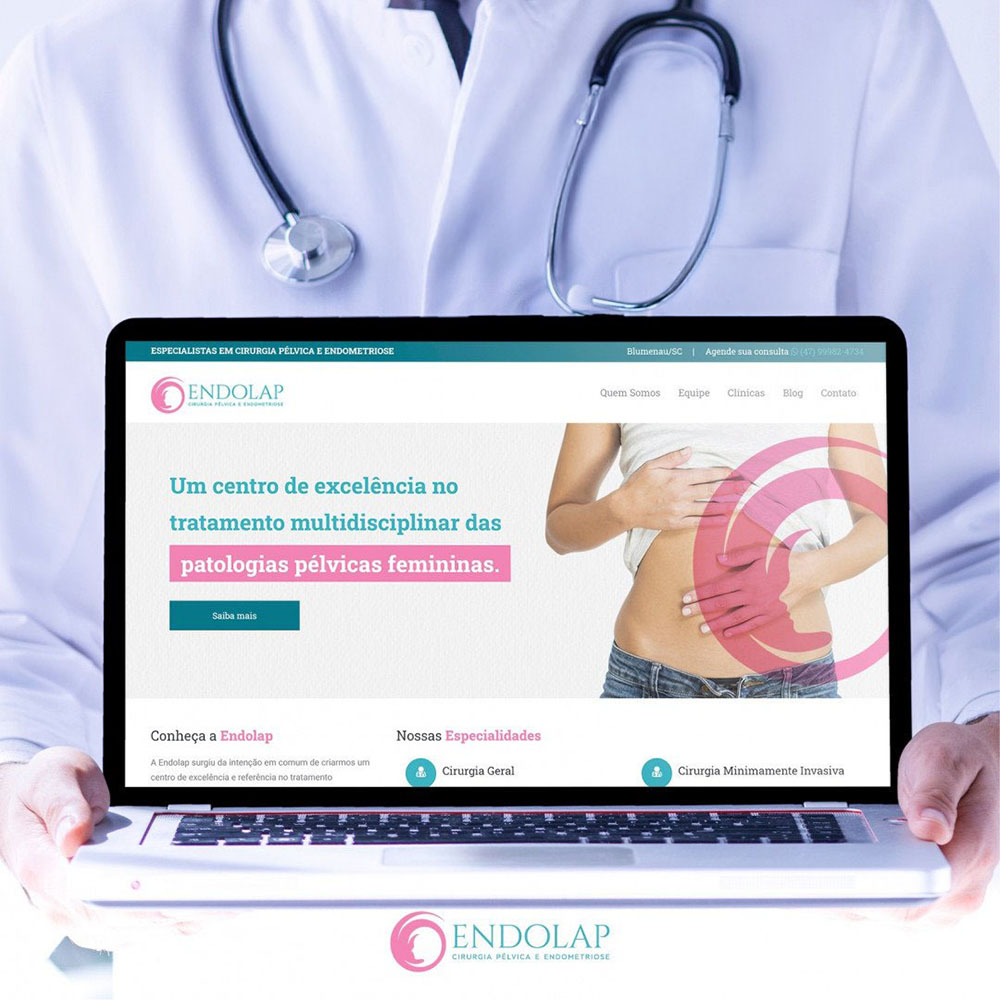 Sites Medicina e Saúde - P1 Design - Brusque